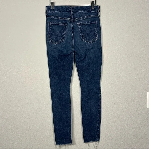 MOTHER The Looker Ankle Fray Jeans in Hot Spring - Size 27 - Picture 3 of 9